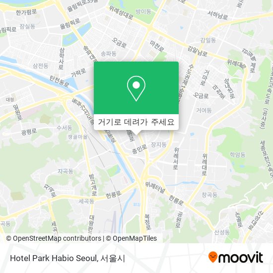 Hotel Park Habio Seoul 지도