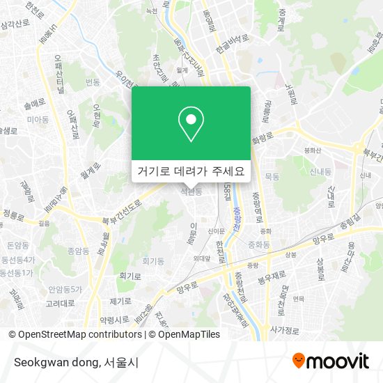 Seokgwan dong 지도