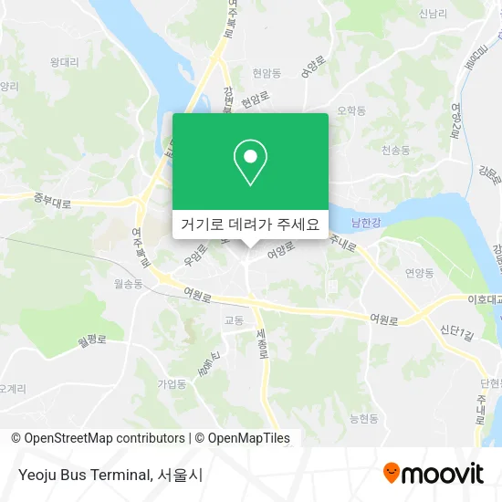 Yeoju Bus Terminal 지도