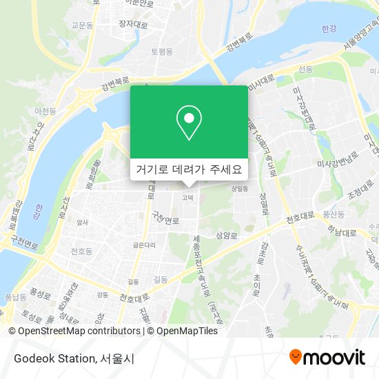 Godeok Station 지도