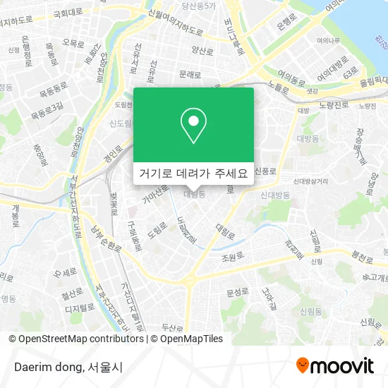 Daerim dong 지도