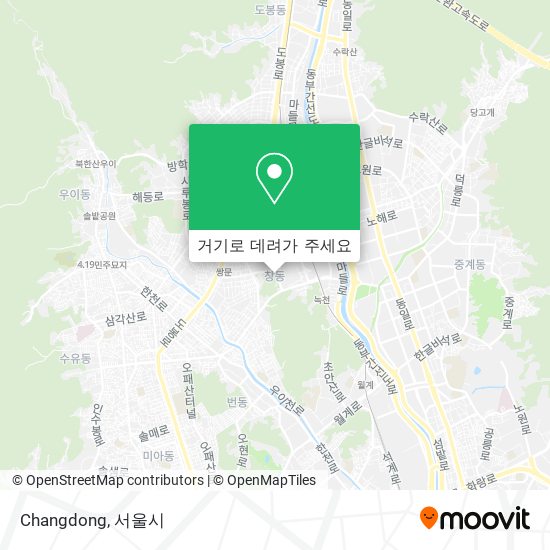 Changdong 지도