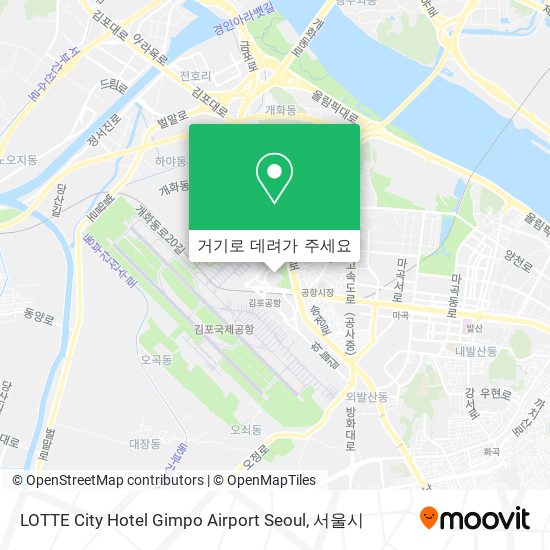 LOTTE City Hotel Gimpo Airport Seoul 지도