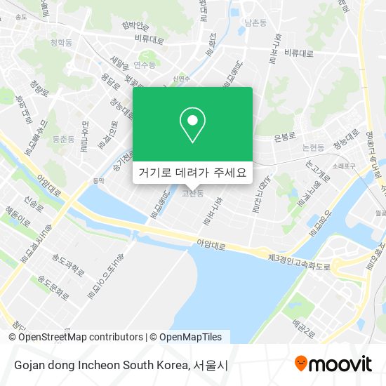 Gojan dong Incheon South Korea 지도