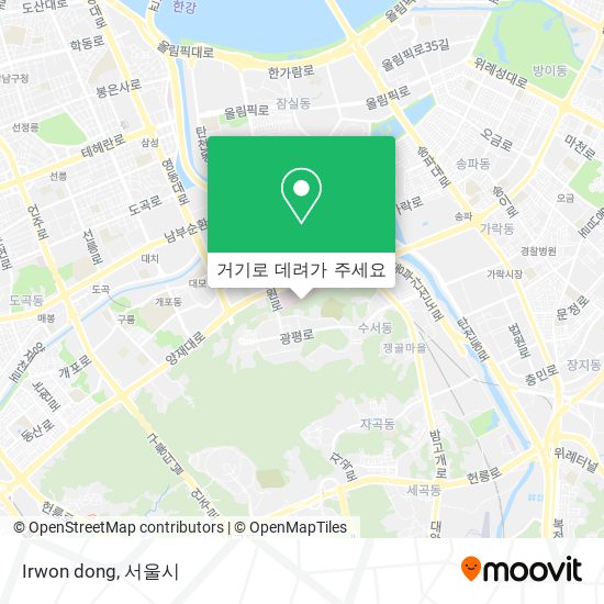 Irwon dong 지도