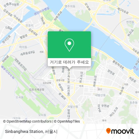 Sinbanghwa Station 지도