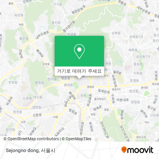 Sejongno dong 지도