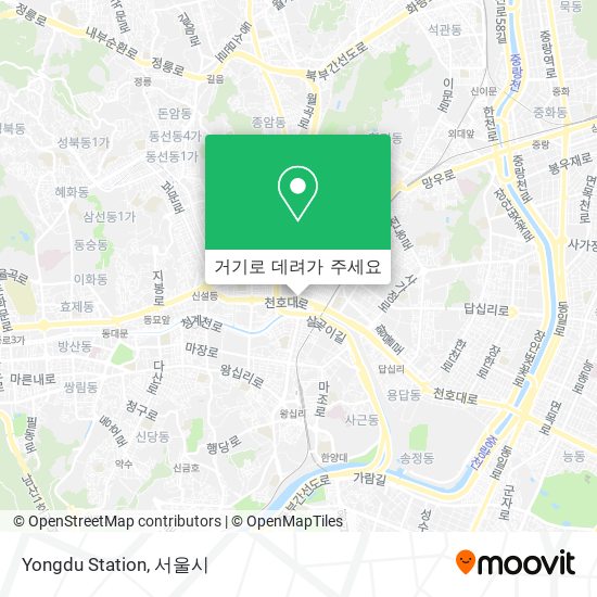 Yongdu Station 지도