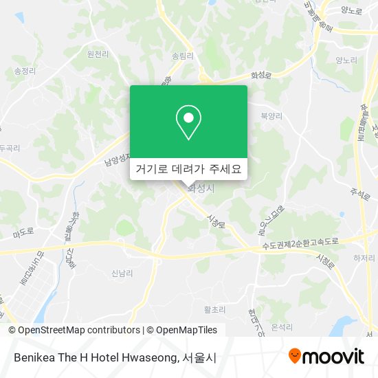 Benikea The H Hotel Hwaseong 지도