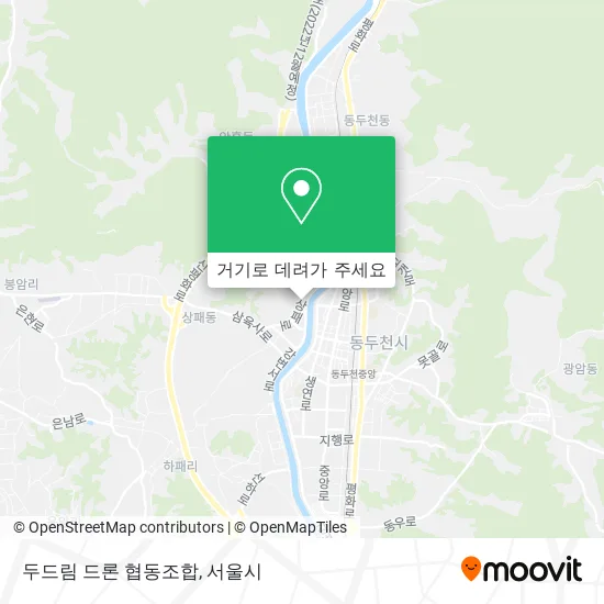 두드림 드론 협동조합 지도
