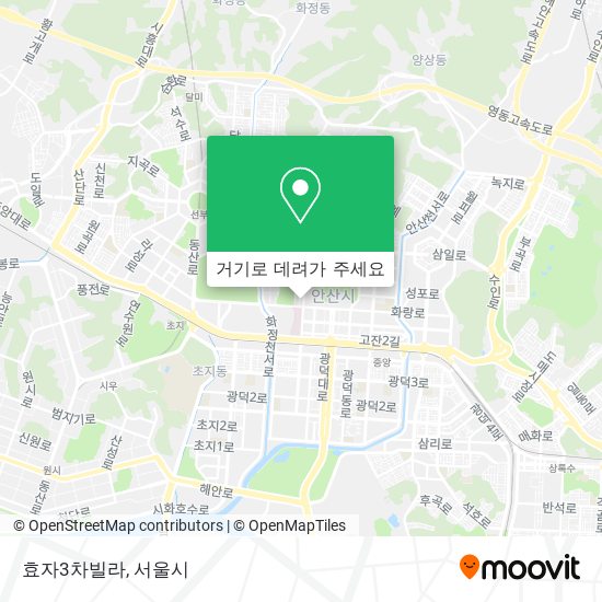효자3차빌라 지도