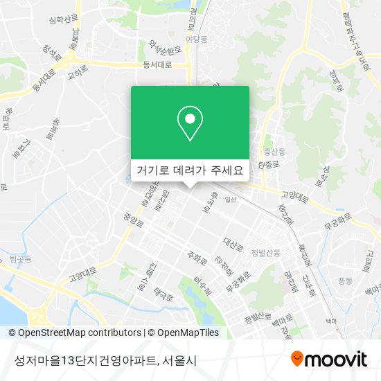 성저마을13단지건영아파트 지도