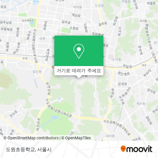 도원초등학교 지도