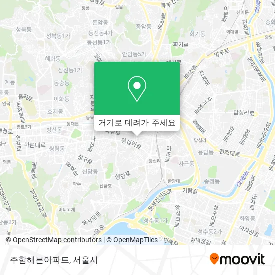 주함해븐아파트 지도