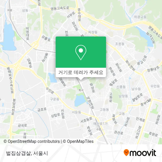 벌집삼겹살 지도