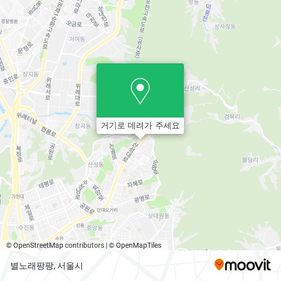 별노래팡팡 지도