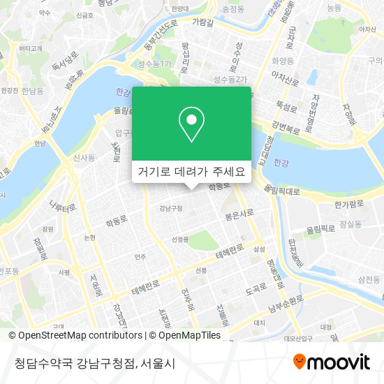 청담수약국 강남구청점 지도