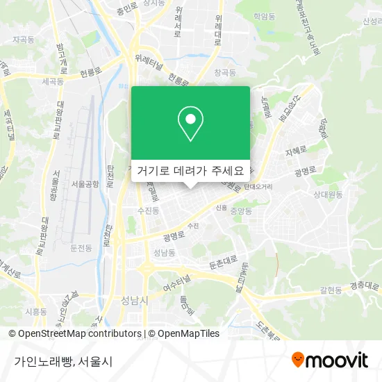 가인노래빵 지도