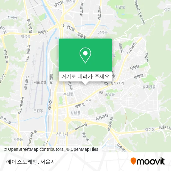 에이스노래빵 지도