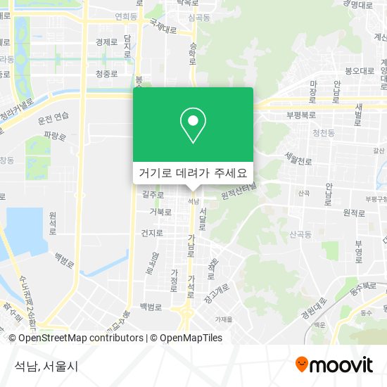 석남 지도