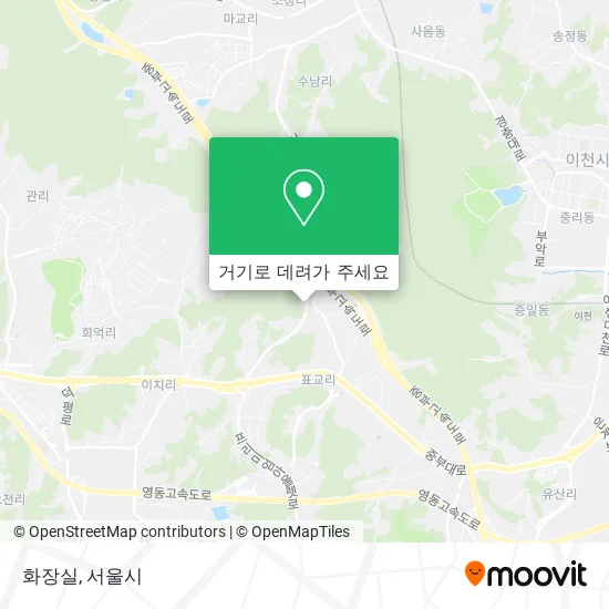 화장실 지도