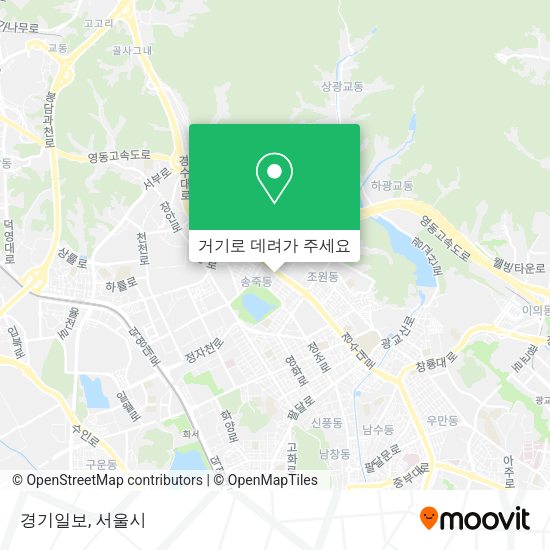 경기일보 지도