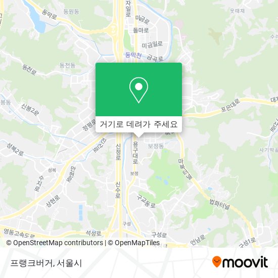 프랭크버거 지도