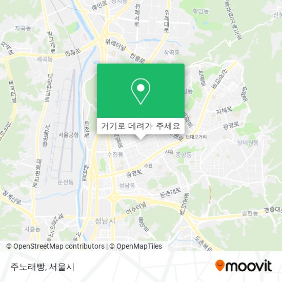 주노래빵 지도