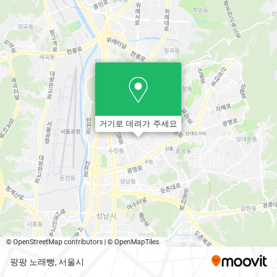팡팡 노래빵 지도