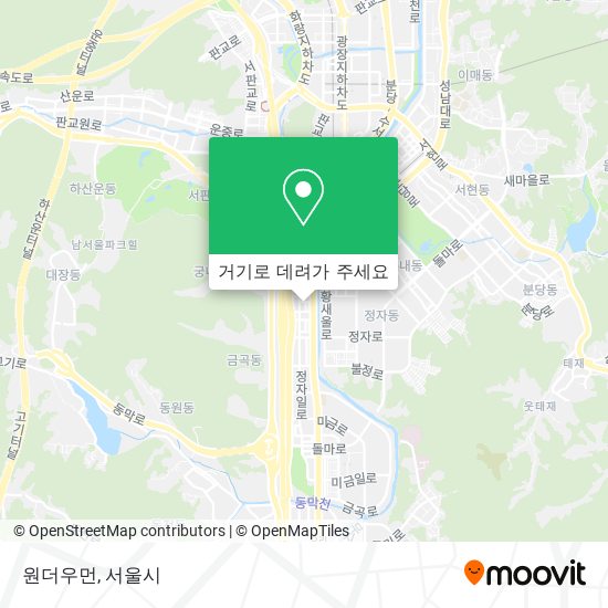 원더우먼 지도