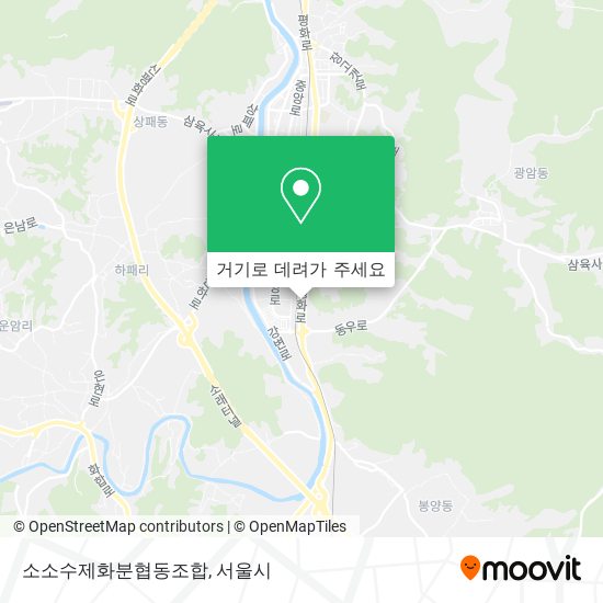 소소수제화분협동조합 지도