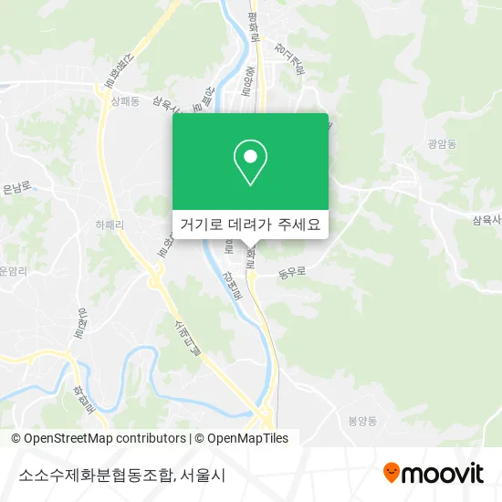 소소수제화분협동조합 지도