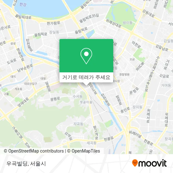 우곡빌딩 지도