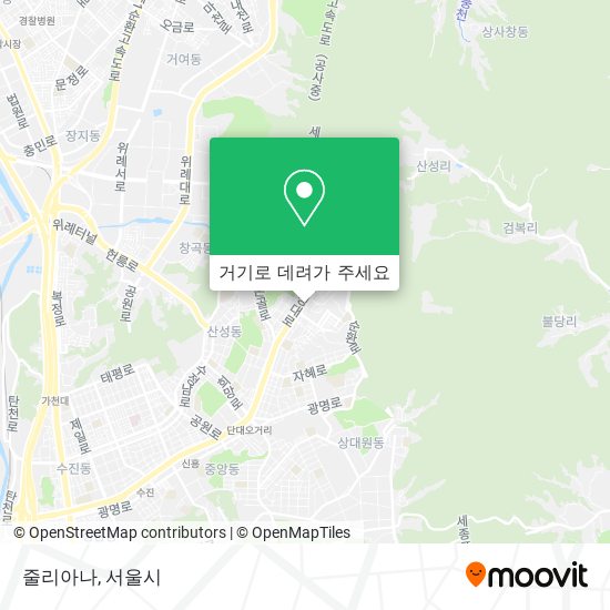 줄리아나 지도