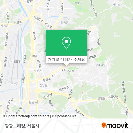 팡팡노래빵 지도