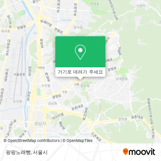 팡팡노래빵 지도