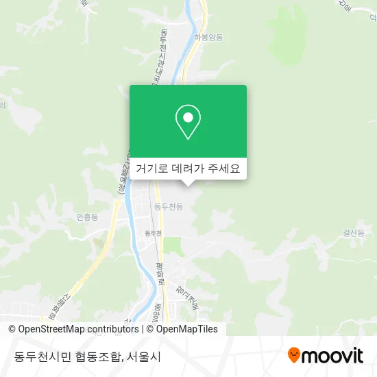동두천시민 협동조합 지도