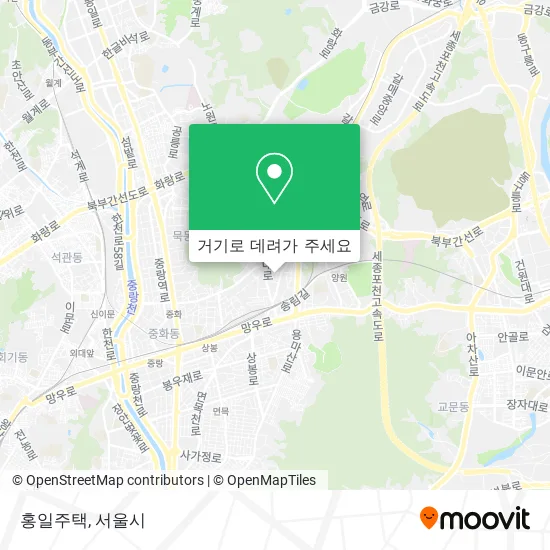 홍일주택 지도