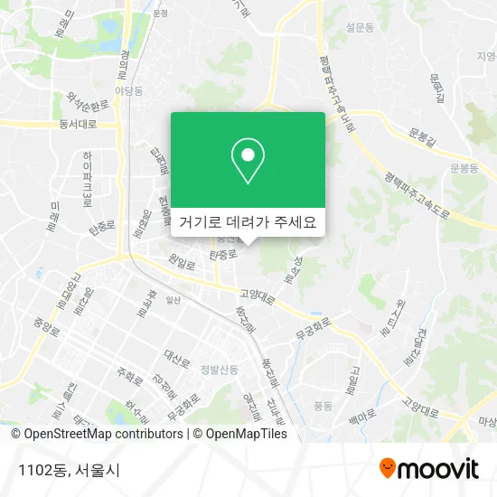 1102동 지도