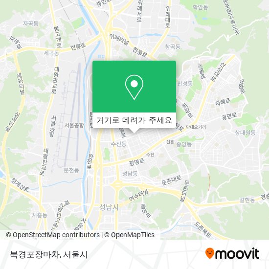 북경포장마차 지도