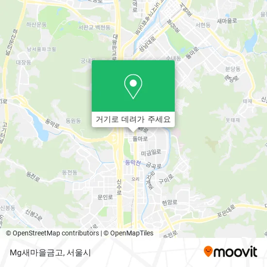 Mg새마을금고 지도