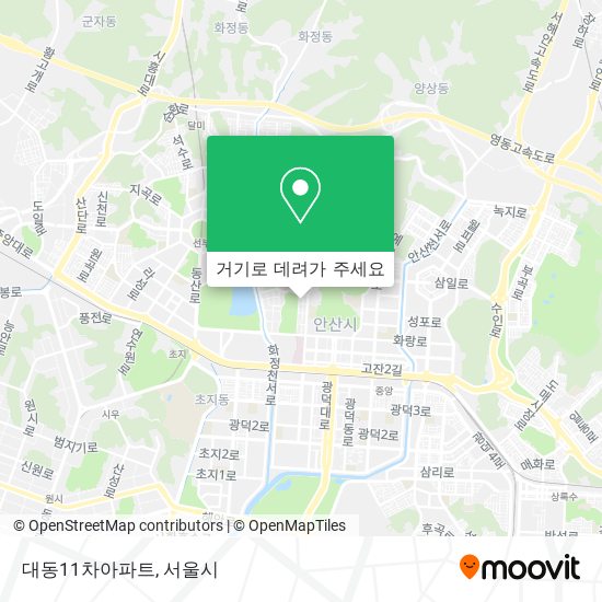 대동11차아파트 지도