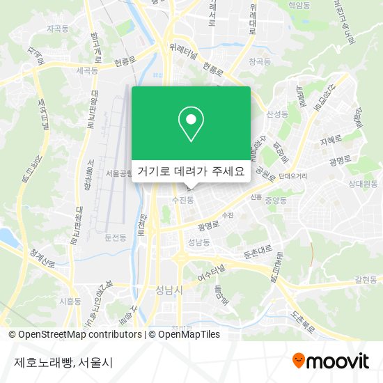 제호노래빵 지도