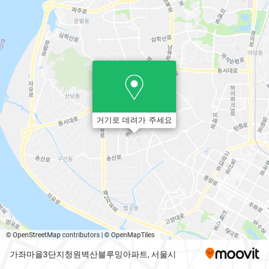 가좌마을3단지청원벽산블루밍아파트 지도