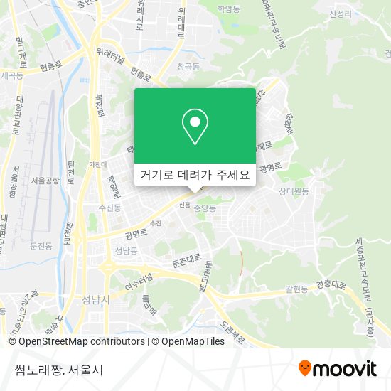 썸노래짱 지도