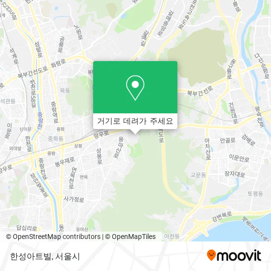 한성아트빌 지도