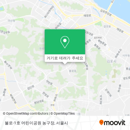 불로-1호 어린이공원 농구장 지도