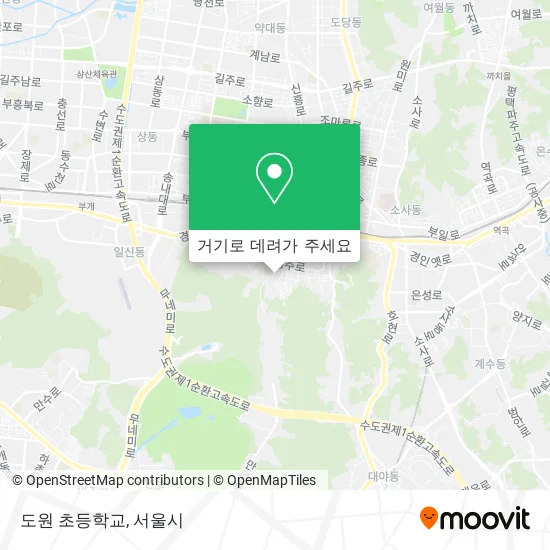도원 초등학교 지도