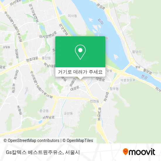 Gs칼텍스 베스트원주유소 지도