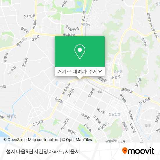 성저마을9단지건영아파트 지도